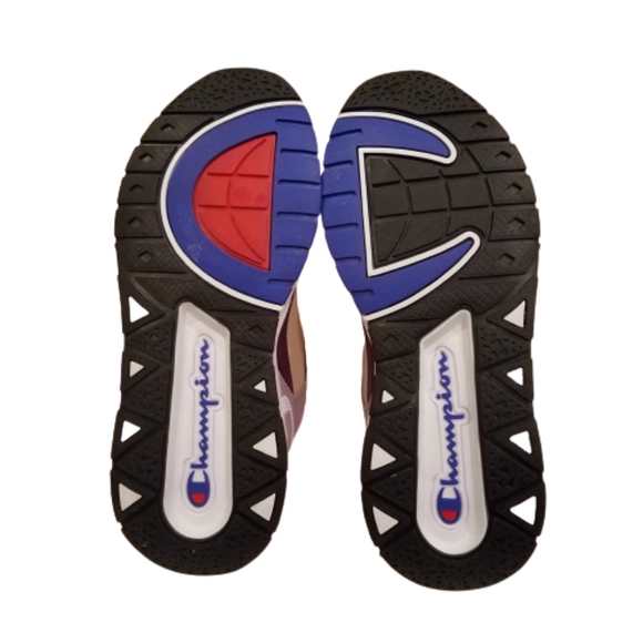 Champion NXT Low Top Shoes Tan White Purple 7.5 - Picture 4 of 8